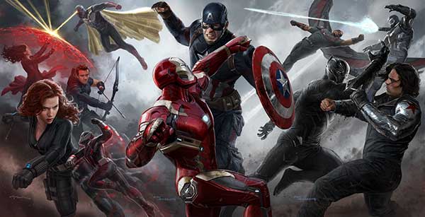 'Captain America' leads biggest fight in Marvel history