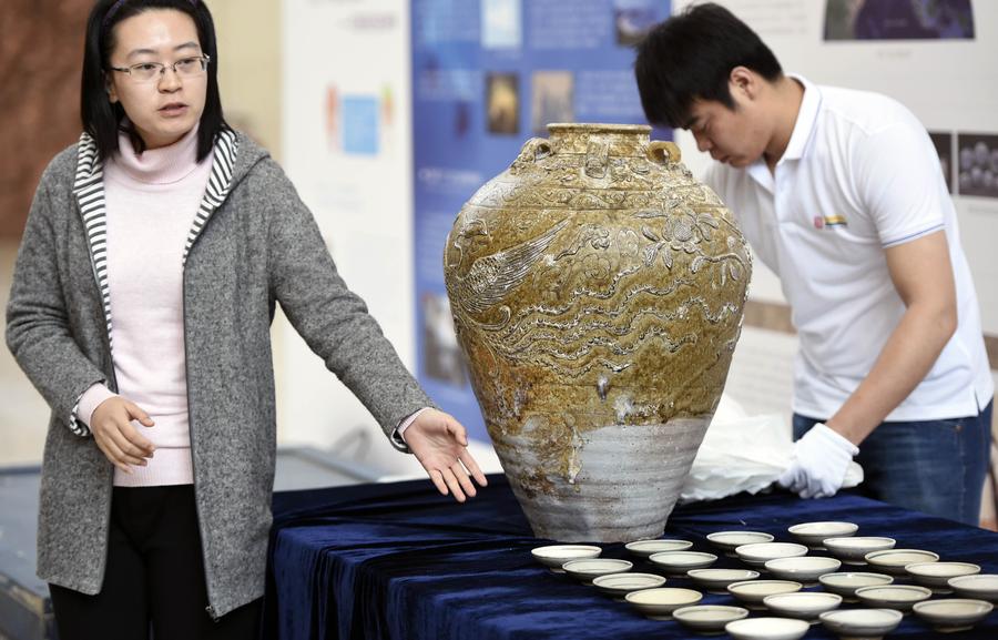 Relics from Ming Dynasty sunken ships go to Liaoning museum