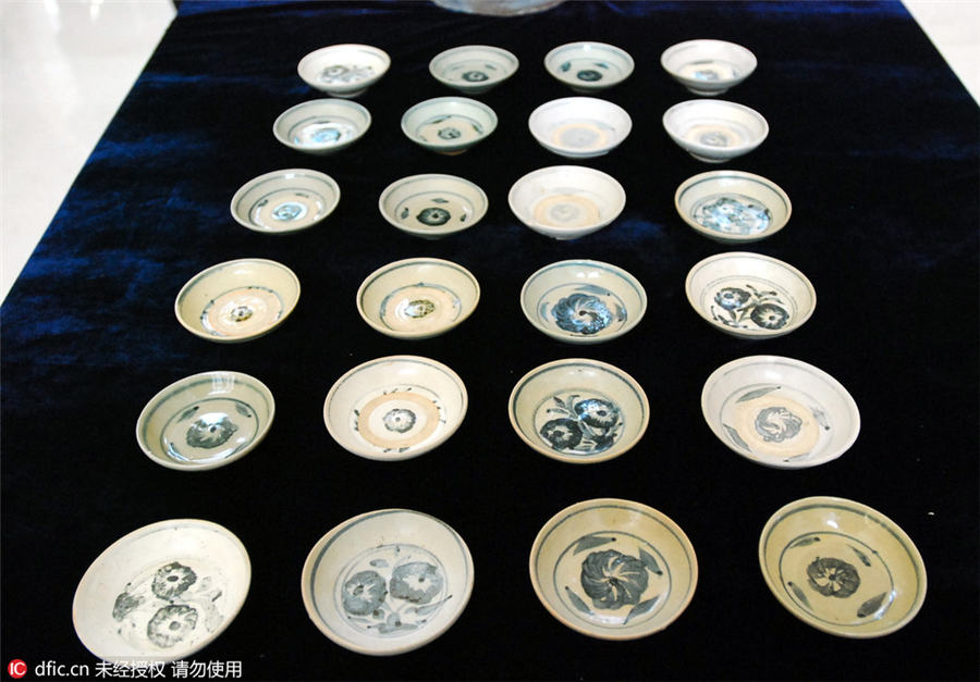 Relics from Ming Dynasty sunken ships go to Liaoning museum