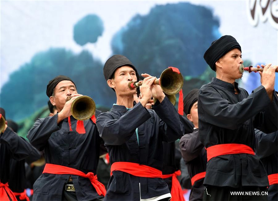 5th Longji Terraces Culture Festival opens in South China's Guangxi
