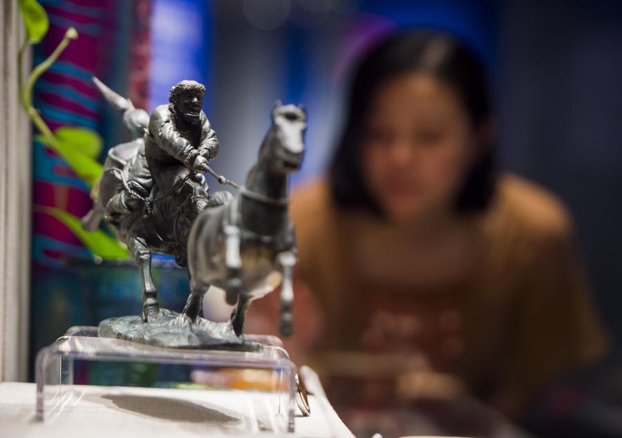 Creative cultural pieces gathered in Hubei museum