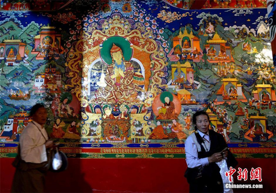 Ancient Tibetan temple celebrates 700th anniversary