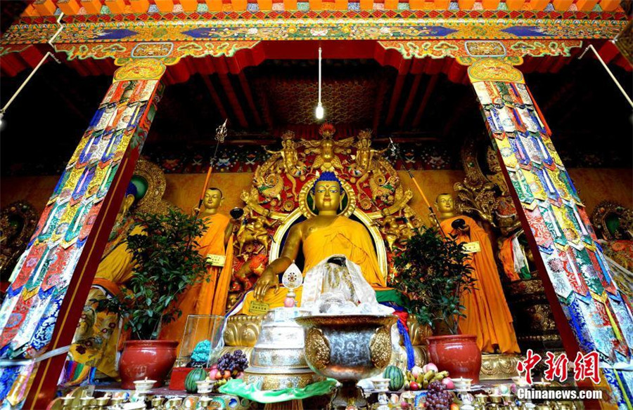 Ancient Tibetan temple celebrates 700th anniversary[4]- Chinadaily.com.cn