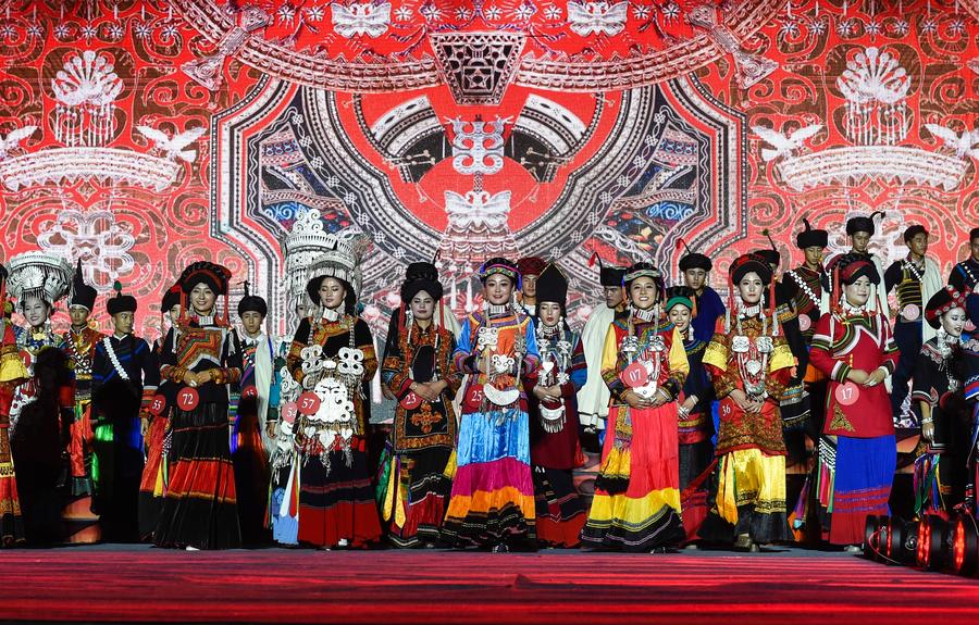Beauty contest for Yi ethnic group held in Sichuan