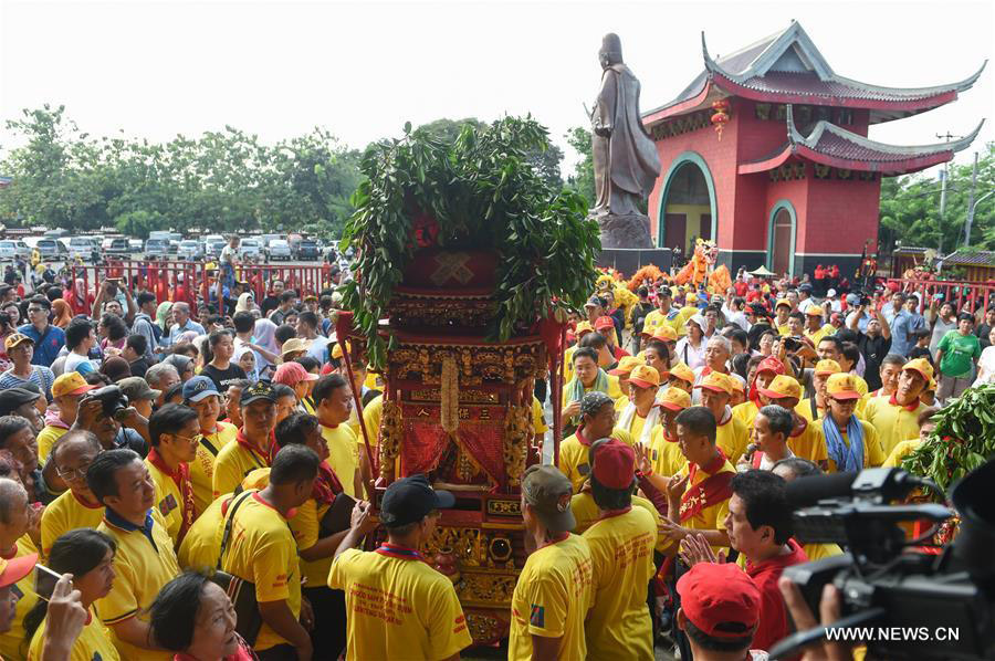 611th anniv. of ancient Chinese navigator's visit marked in Indonesia