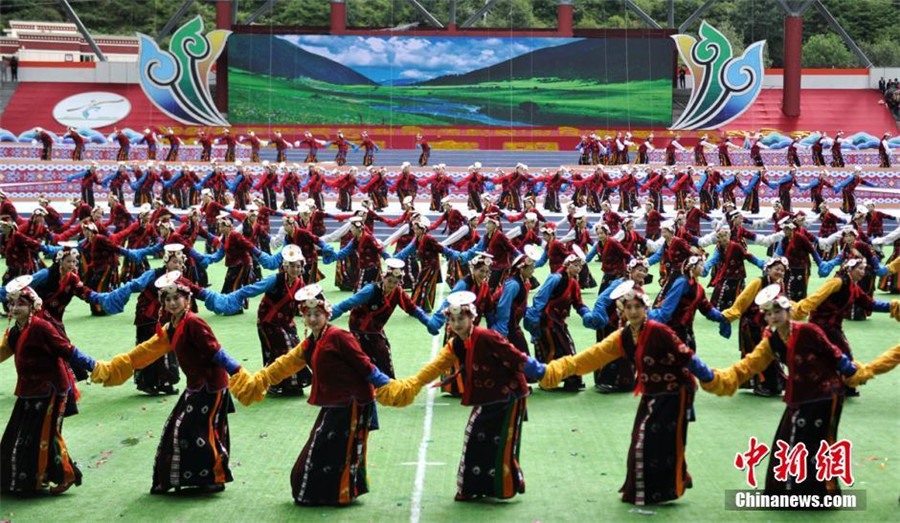 Kangba Arts Festival opens in SW China's Sichuan