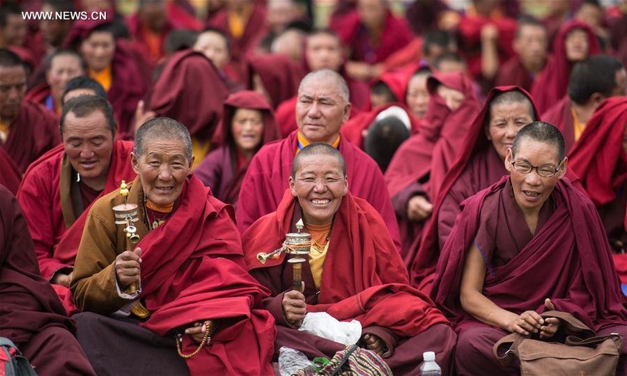 Kagyu school of Tibetan Buddhism holds dharma assembly in Lhasa