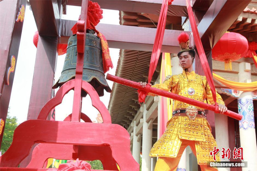 Sacrifice ceremony for Queen Mother of the West held in NW China