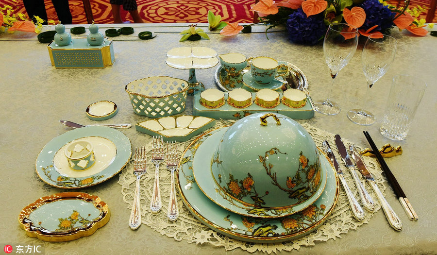 'First Lady tableware' a hit in Hangzhou