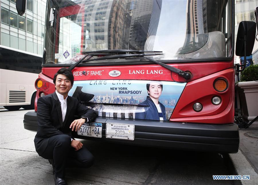 Pianist Lang Lang crowned NYC's Cultural Tourism Ambassador