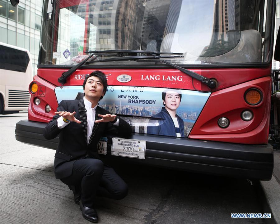 Pianist Lang Lang crowned NYC's Cultural Tourism Ambassador