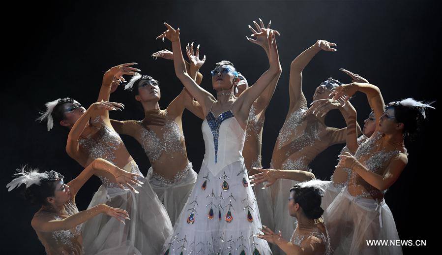 Yang Liping performs dance drama 'Peacock of Winter' in Kunming