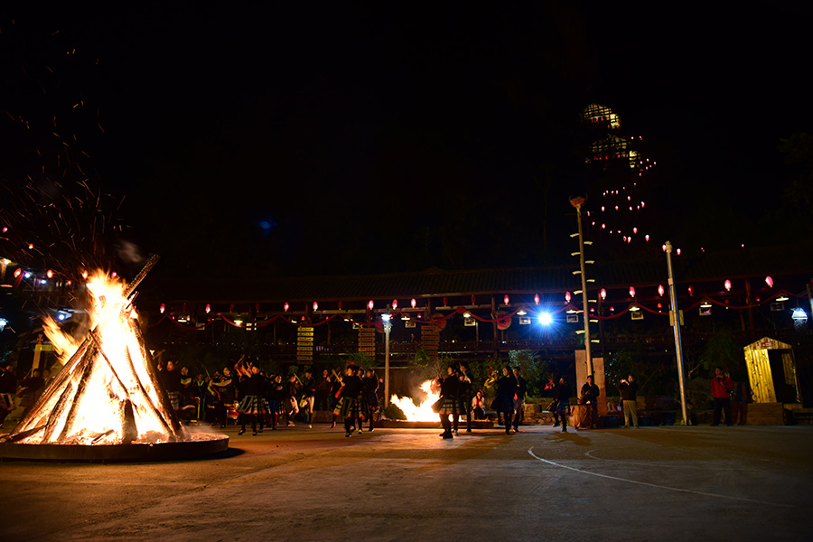 Geyasigu, a scenic area to experience Baikuyao culture