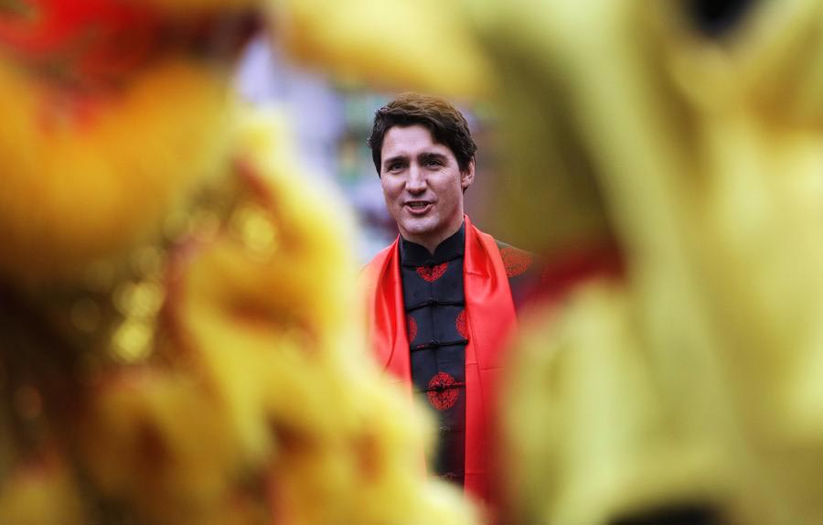 Canadian PM attends Chinese New Year celebration in Vancouver