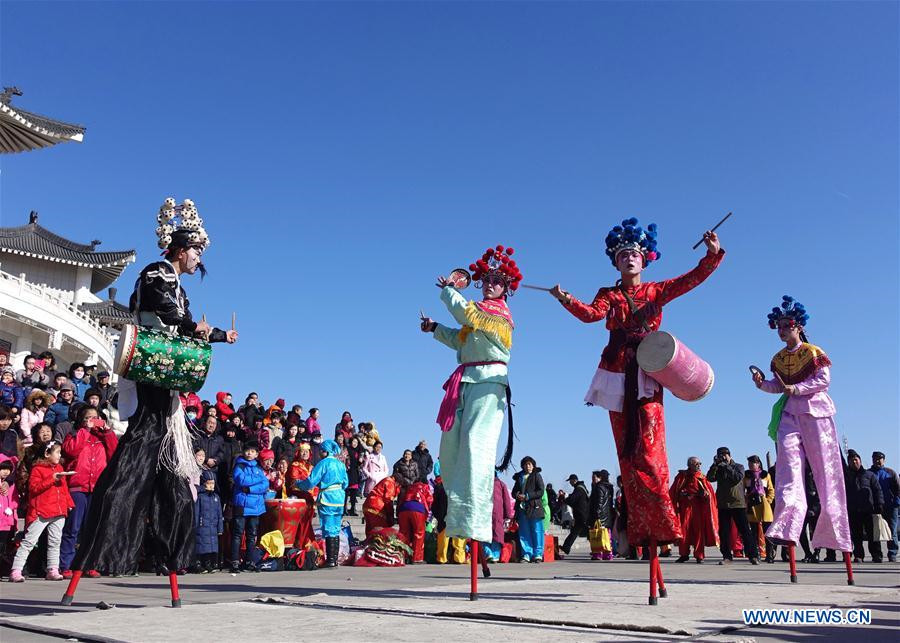 Temple fairs held across China to mark Spring Festival