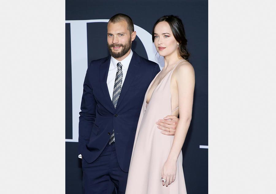 'Fifty Shades Darker' premieres in Los Angeles