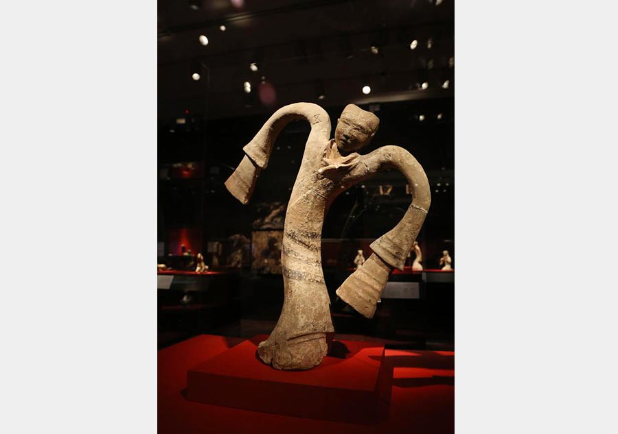 Rare excavations from Han Dynasty exhibited in US