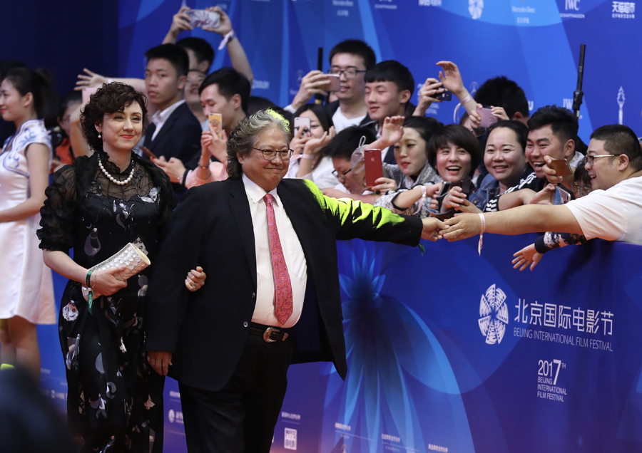 Stars walk the red carpet as Beijing Film Festival ends