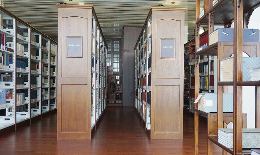 Century-old library keeps pace with time