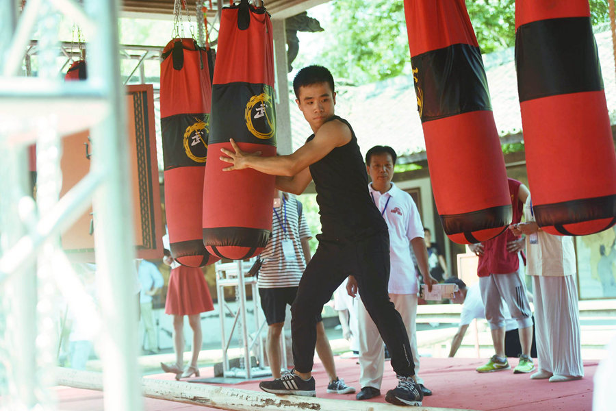 Martial arts competition kicks off in Hangzhou