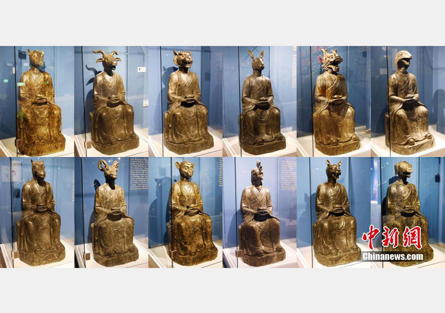Rare Chinese zodiac statues go on display in Shanghai[1]- Chinadaily.com.cn