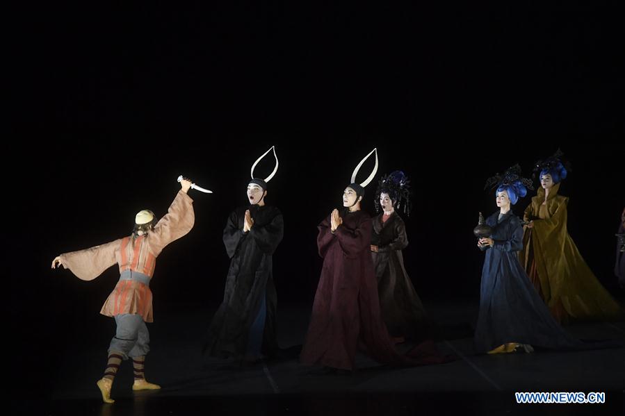 National Ballet of China performs 'Dunhuang' in Beijing