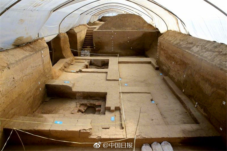 Ruins of ancient luxury baths found in NW China
