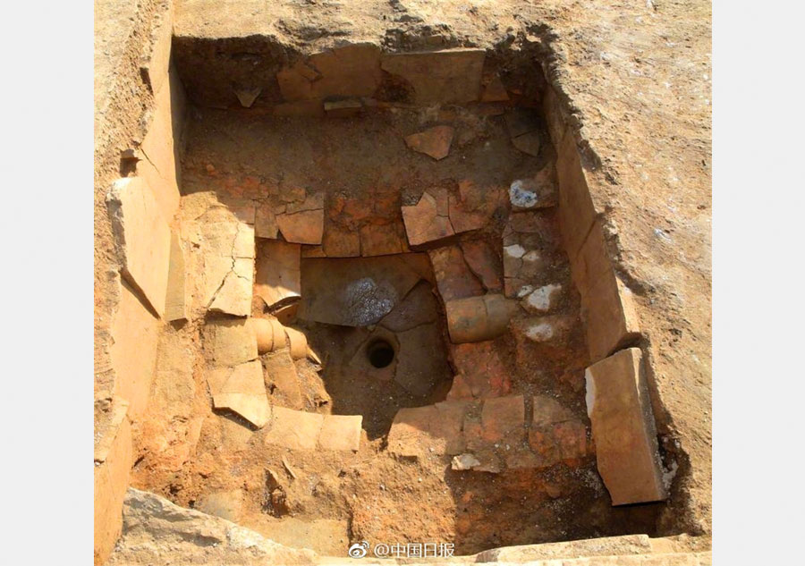 Ruins of ancient luxury baths found in NW China