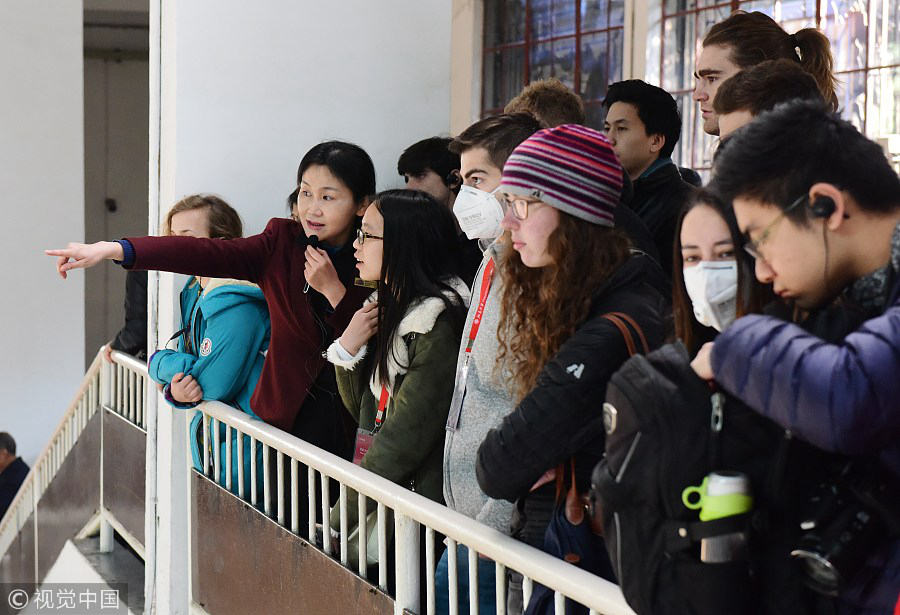 A glimpse of the past: Int'l students tour Xi'an