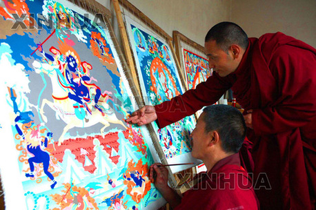 班禅画师尼玛泽仁:用唐卡艺术展现西藏今昔