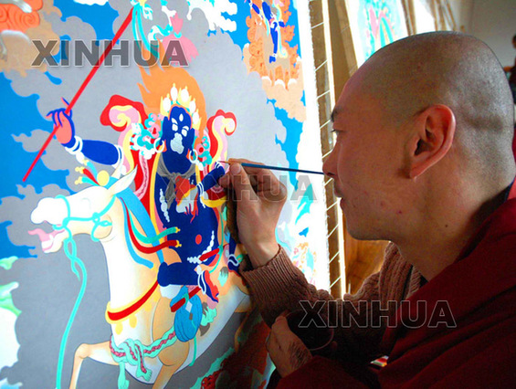 班禅画师尼玛泽仁:用唐卡艺术展现西藏今昔