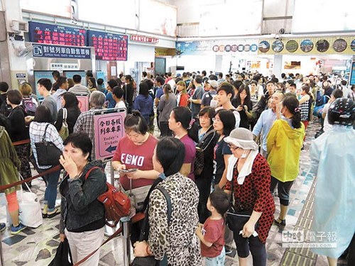 台湾春运车票被秒杀 大家叹“比五月天门票还难买”