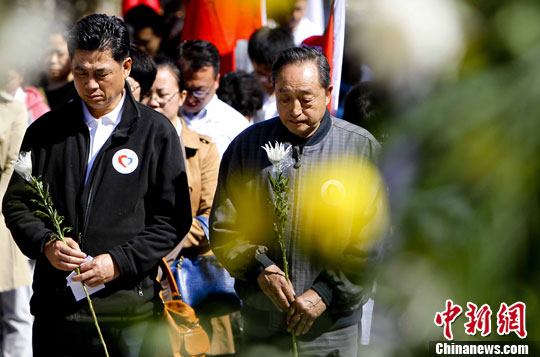 将军之子清明祭英烈