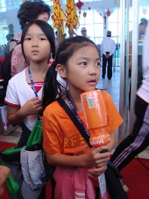 特写:最小年龄台湾妈祖信徒黄芠轩