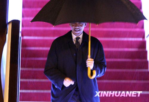 奥巴马抵沪访问 中美共谋双边关系未来发展