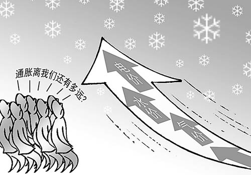 公众展望2010年 85.6%的人担心物价涨