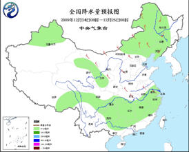 寒潮天气影响我国大部 东北等地有大到暴雪