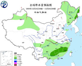 寒潮天气影响我国大部 东北等地有大到暴雪