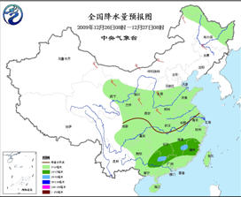 寒潮天气影响我国大部 东北等地有大到暴雪