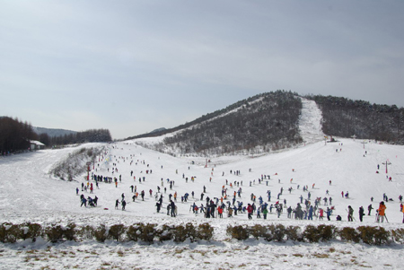 神农架滑雪旅游春节强势升温