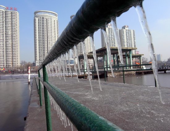 辽宁遭遇10年来最严重冻雨 高速一度封闭(图)