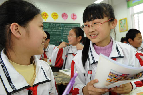 十万外来工子女晋江喜上学