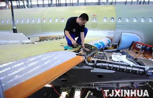 空客A320首次装上中国“翅膀”