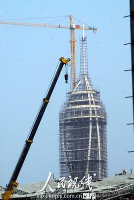 海口千年塔十年夭折 曾载入吉尼斯纪录今拆除