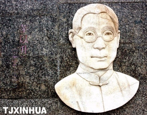 “北洋大学堂”纪念碑廊破损严重