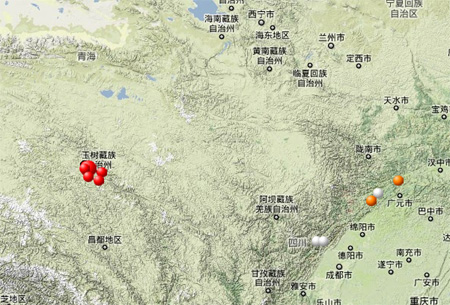 玉树地震震中距县城30公里 中国地震救援队待命