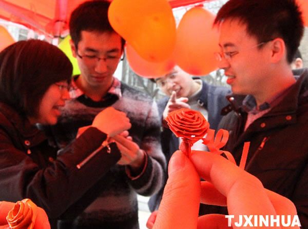 天津高校“玫瑰园”大型联谊活动启动