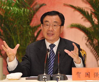 贺国强谈反腐新问题矛盾