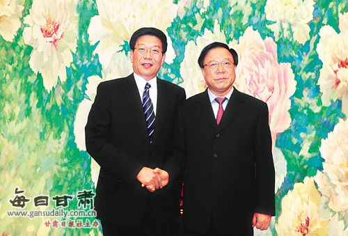 甘肃省省长徐守盛调任湖南 被提名为省长人选