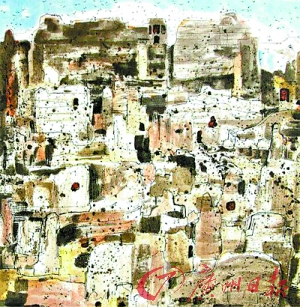 画坛巨擘吴冠中:身家上亿 蜗居京城两居室